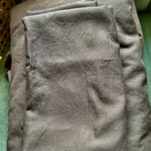 BOLL & BRANCH Organic Cotton Flat And Fitted Sheets Pair King Pillow Cases Gray